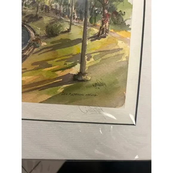 Original giclee print Patricia Mejia Evanston IL Arrington Pond Chicago A r